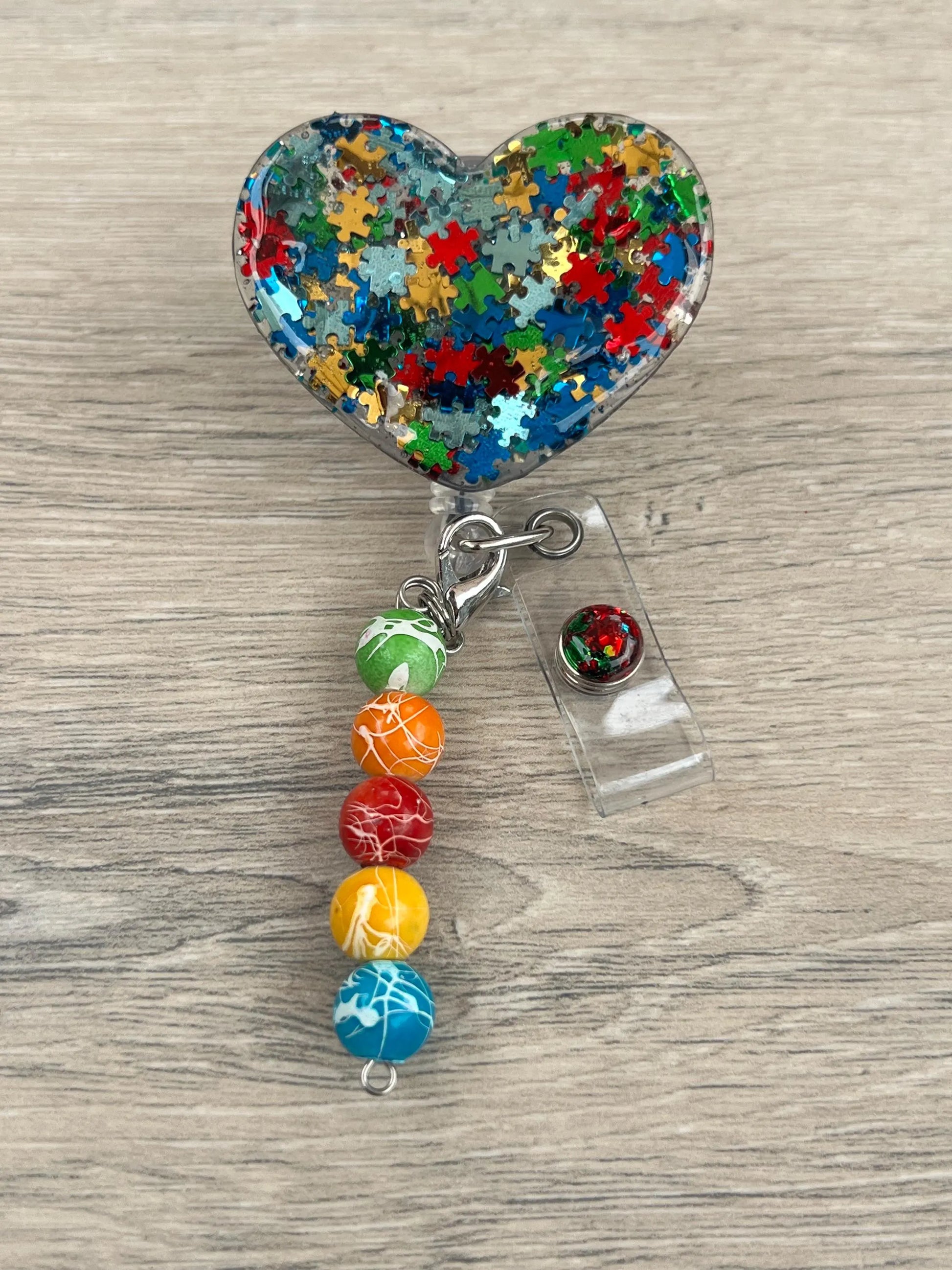 Autism Badge, Be Kind badge, heart badge, Autistic Badge, ASD Badge, Neurodivergent Badge, Puzzle Badge, psychiatrists, mental health month