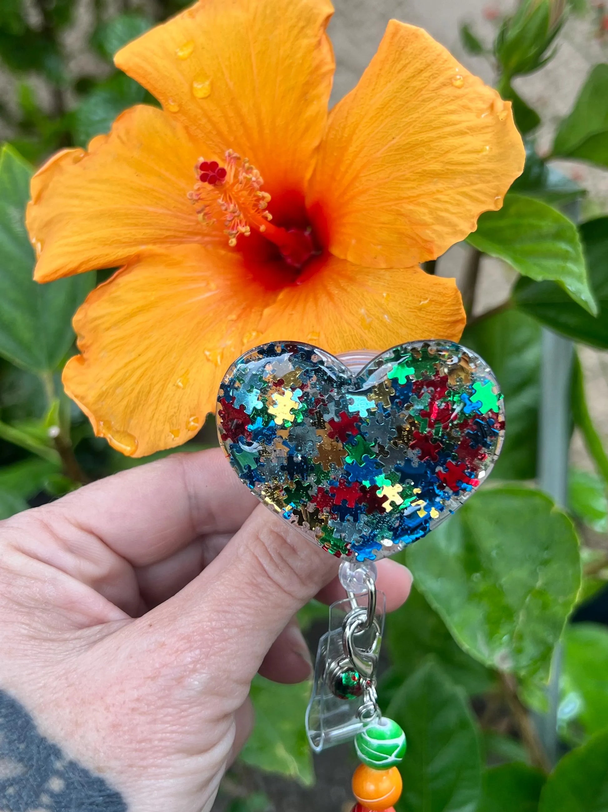 Autism Badge, Be Kind badge, heart badge, Autistic Badge, ASD Badge, Neurodivergent Badge, Puzzle Badge, psychiatrists, mental health month