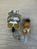 Lady Badge, Woman Badge, Badge reel, fun badge reel, nurse badge, character badge, summer badge, Retractable badge, name badge, ID Holder