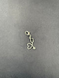Heart Stethoscope Charm