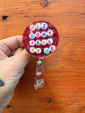 Please don’t yell at me Badge Reel, Custom Badge Reel, Custom Name Tag, Custom Nurse Badge, Worker Badge, Teacher Badge, mental health month