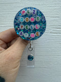 Please don’t yell at me Badge Reel, Custom Badge Reel, Custom Name Tag, Custom Nurse Badge, Worker Badge, Teacher Badge, mental health month
