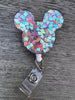 Hearts Badge Reel, Love Badge Reel, Valentine’s Day Badge, Worker ID Badge, Valentines Hearts, Mouse Ears Badge, Teacher Badge