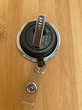 Nurse badge reel, blessed nurse, healthcare worker badge, nurse gift, nurses week