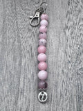 Dilation beads, badge reel accessories, labor and delivery teaching tool, L&D nurse, maternity nurse, midwife tools