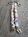 Cervical dilation beads, badge reel accessories, labor and delivery teaching tool, L&D nurse, maternity nurse, midwife