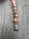 Dilation beads, badge reel accessories, labor and delivery teaching tool, L&D nurse, maternity nurse, midwife tools