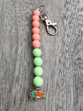 Cervical dilation beads, badge reel accessories, labor and delivery teaching tool, L&D nurse, maternity nurse, midwife, effacement beads