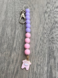 Cervical dilation beads, badge reel accessories, labor and delivery teaching tool, L&D nurse, maternity nurse, midwife, effacement beads