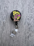 Black nurses rock badge reel, healthcare worker, nurse badge, work badge, badge reel, black excellence