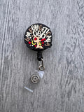 Black nurses rock badge reel, healthcare worker, nurse badge, work badge, badge reel, black excellence