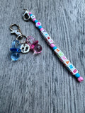 I love tiny humans, Badge Reel Accessory, NICU, L & D Charm, Badge Accessories, Happy Accessory, Nurse Badge, Tiny Human, Nurse, NP, Peds,