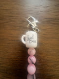Dilation beads, badge reel accessories, labor and delivery teaching tool, L&D nurse, maternity nurse, midwife tools