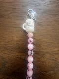 Dilation beads, badge reel accessories, labor and delivery teaching tool, L&D nurse, maternity nurse, midwife tools