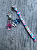 I love tiny humans, Badge Reel Accessory, NICU, L & D Charm, Badge Accessories, Happy Accessory, Nurse Badge, Tiny Human, Nurse, NP, Peds,