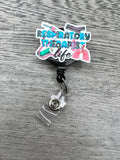 Respiratory Therapist Life Badge Reel, RT Badge, Nurse Badge, Student Nurse, RT badge, lungs badge, Pulmonary Badge, Pulmonologist Badge