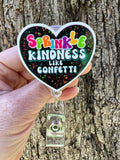 Inspirational badge, Retractable Reel, Nurse Badge, Student Nurse, ID badge, Nurse Gift, Fun badge, Name Badge Holder, anniversary gift