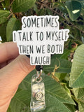 Funny Badge reel, Nurse Badge, Student Nurse, ID badge, Teacher badge, Name Badge Holder, Office ID holder, Rn badge, ER badge, Worker Badge