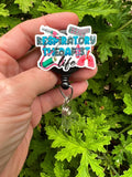 Respiratory Therapist Life Badge Reel, RT Badge, Nurse Badge, Student Nurse, RT badge, lungs badge, Pulmonary Badge, Pulmonologist Badge