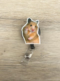 Hamster Badge Reel, Peace Badge, Animal Badge, Student Nurse, Nurse Gift, Funny badge reel, Name Badge Humor Badge, Teacher Badge, LVT, RVT