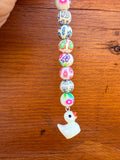 Duck Cervical dilation beads, badge reel accessories, labor and delivery teaching tool, L&D nurse, maternity nurse, midwife, nurse gift