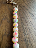 Cervical dilation beads, badge reel accessories, labor and delivery teaching tool, L&D nurse, maternity nurse, midwife