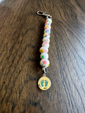 Cervical dilation beads, badge reel accessories, labor and delivery teaching tool, L&D nurse, maternity nurse, midwife