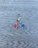 NICU Charm, NICU Nurse, Badge Tool, RN Badge Buddy, Baby Nurse, New nurse gift, Picu Nurse, Neonatal Nurse, Nicu Nurses Week Gift, nurse gif