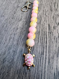 Turtle Cervical dilation beads, badge reel accessories, labor and delivery teaching tool, L&D nurse, maternity nurse, midwife, nurse gift