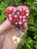 So Cute Badge Reel, Love Badge Reel, sweetheart badge, be mine badge, Valentine's badge, heart badge, candy badge, fun badge, Valentine day