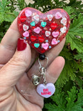So Cute Badge Reel, Love Badge Reel, sweetheart badge, be mine badge, Valentine's badge, heart badge, candy badge, fun badge, Valentine day