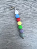 Lab Draw charm, lab draw badge, Phlebotomist draw, lab badge, phlebotomist keychain, blood draw beads, badge charm, phlebotomist gift