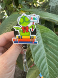 Teacher Badge Reel, ABC badge reel, teaching badge reel, student aid badge reel, student faculty badge reel, administration badge reel