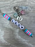 Labor and Delivery Charm, L & D Charm, Postpartum Charm, Labor Nurse, Badge Buddy, RN Badge Buddy, Labor and Delivery Nurse, white elephant