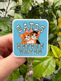 Gato badge reel, Nurse Badge, Student Nurse, ID badge, Teacher badge, Rvt badge, Office ID holder, Rn badge, ER badge, Worker Badge, DVM