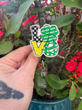 Saint Patrick’s Day Badge, Clover Badge, Leprechaun Badge, St Patrick’s Day Badge, Green Holiday Badge, Shamrock badge