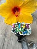Xray Tech Retractable Badge Reel, radiologist badge, funny badge reel, Nurse Badge, Student Nurse, ID badge, RAD badge, Radiology Badge