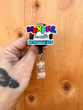 Mental Health Matters badge, Nurse Badge, Psychologist Badge, Psychology Badge, You matter badge, Mental Health Pin, mental health month