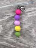 Spring Beads Badge Attachment, Easter Beads, Spring Beads, Bunny Beads, Badge Attachment, Badge Reel Extras, Nurse, Teacher, Worker Badge