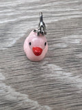 Spring Beads Badge Attachment, Easter Beads, Spring Beads, Bunny Beads, Badge Attachment, Badge Reel Extras, Nurse, Teacher, Worker Badge