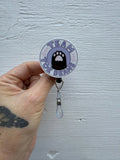 Toe Beans badge, Kitten Badge, Stay PAWsitive badge, LVT badge, Nurse Gift, DVM badge, RVT badge, Veterinary Badge, Vet tech Badge